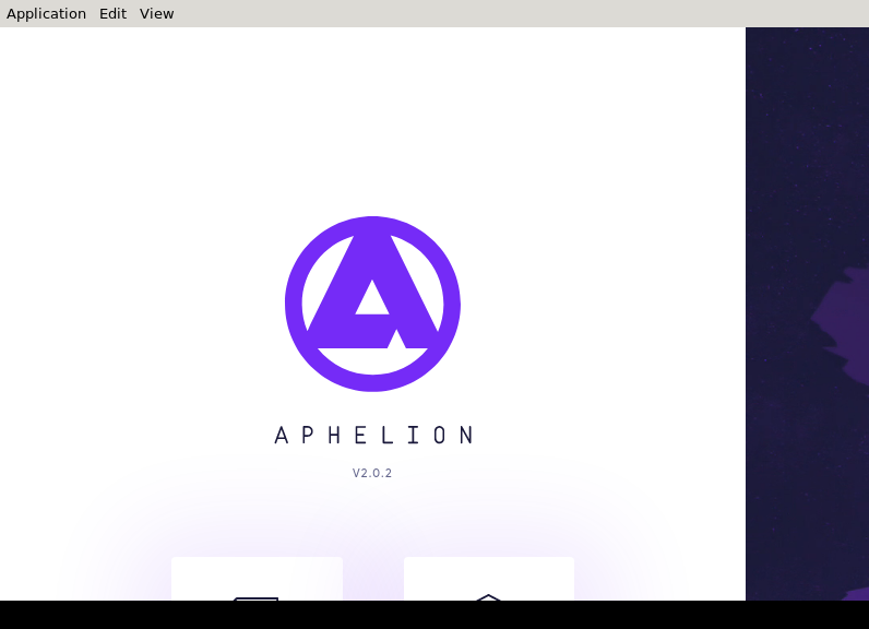 Screenshot of Aphelion_Wallet