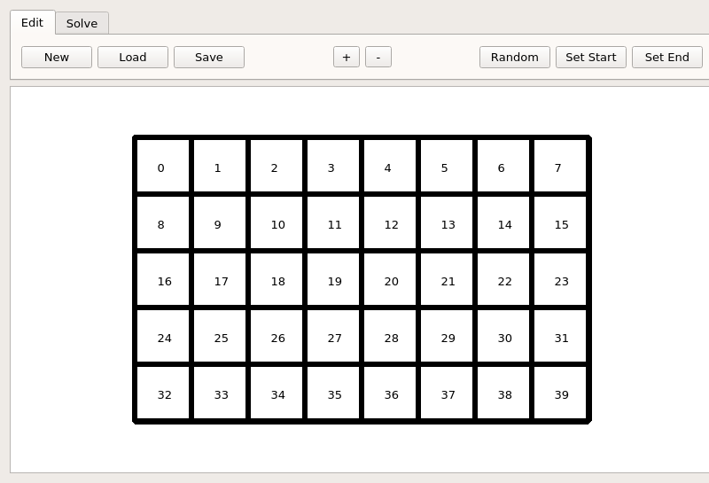 Screenshot of MazeSolver